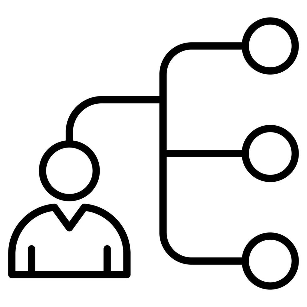 Stakeholder Alignment Icon line vector illustration 35946831 Vector Art ...