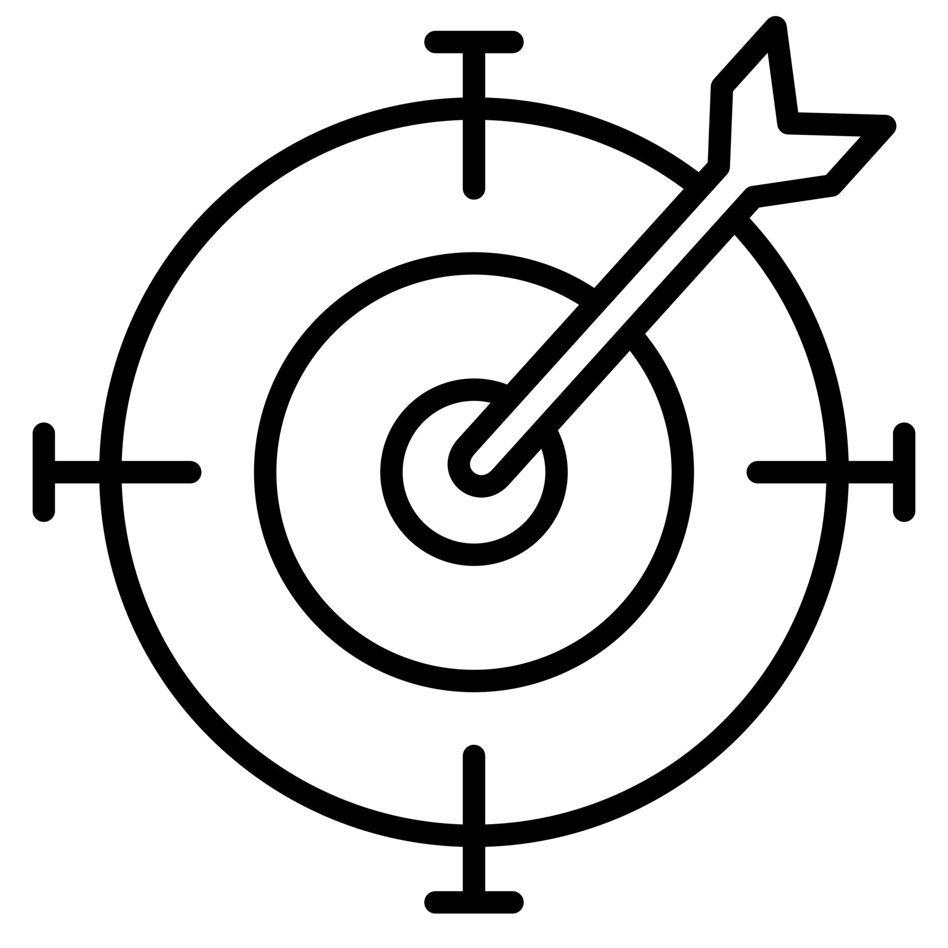 Goal Alignment icon line vector illustration 35946968 Vector Art at ...