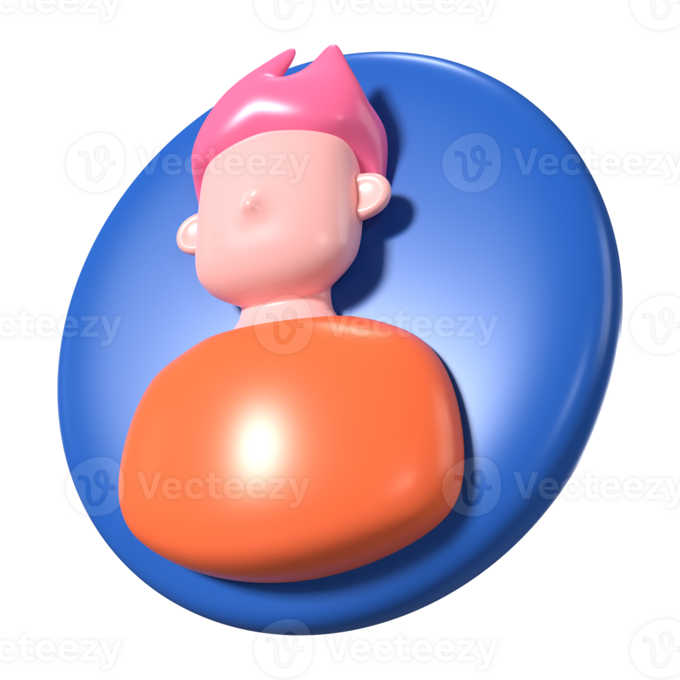 Account 3D Illustration Icon png