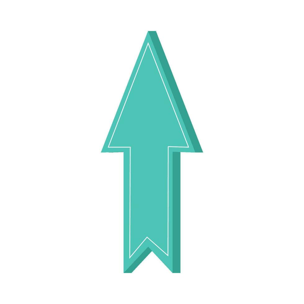 up arrow illustration vector