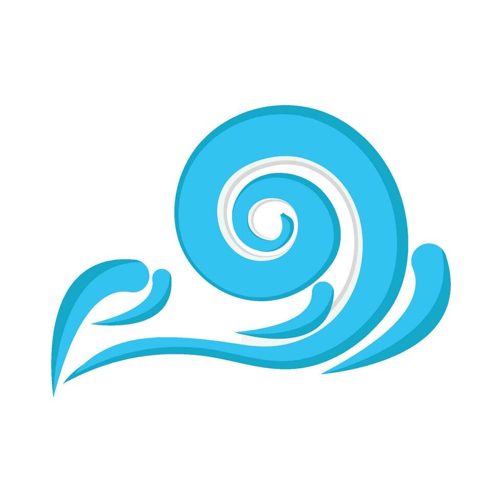 sea wave illustration vector
