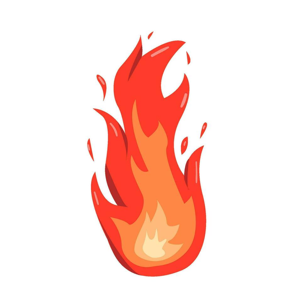 match hot illustration vector