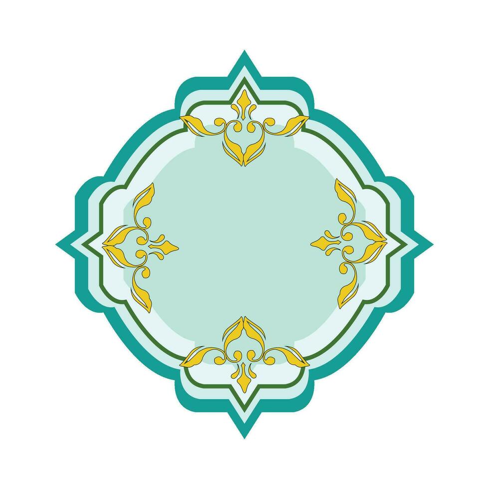 vintage frame illustration vector