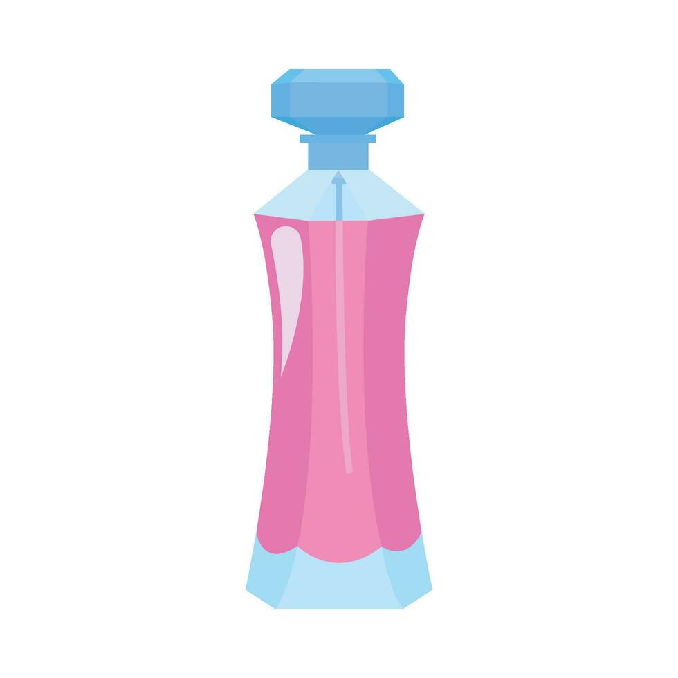 botella perfumar ilustración vector