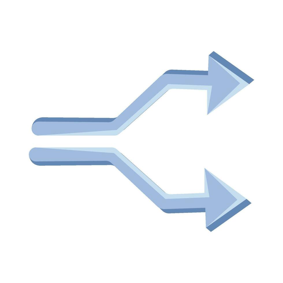 arrow to the right illustration vector