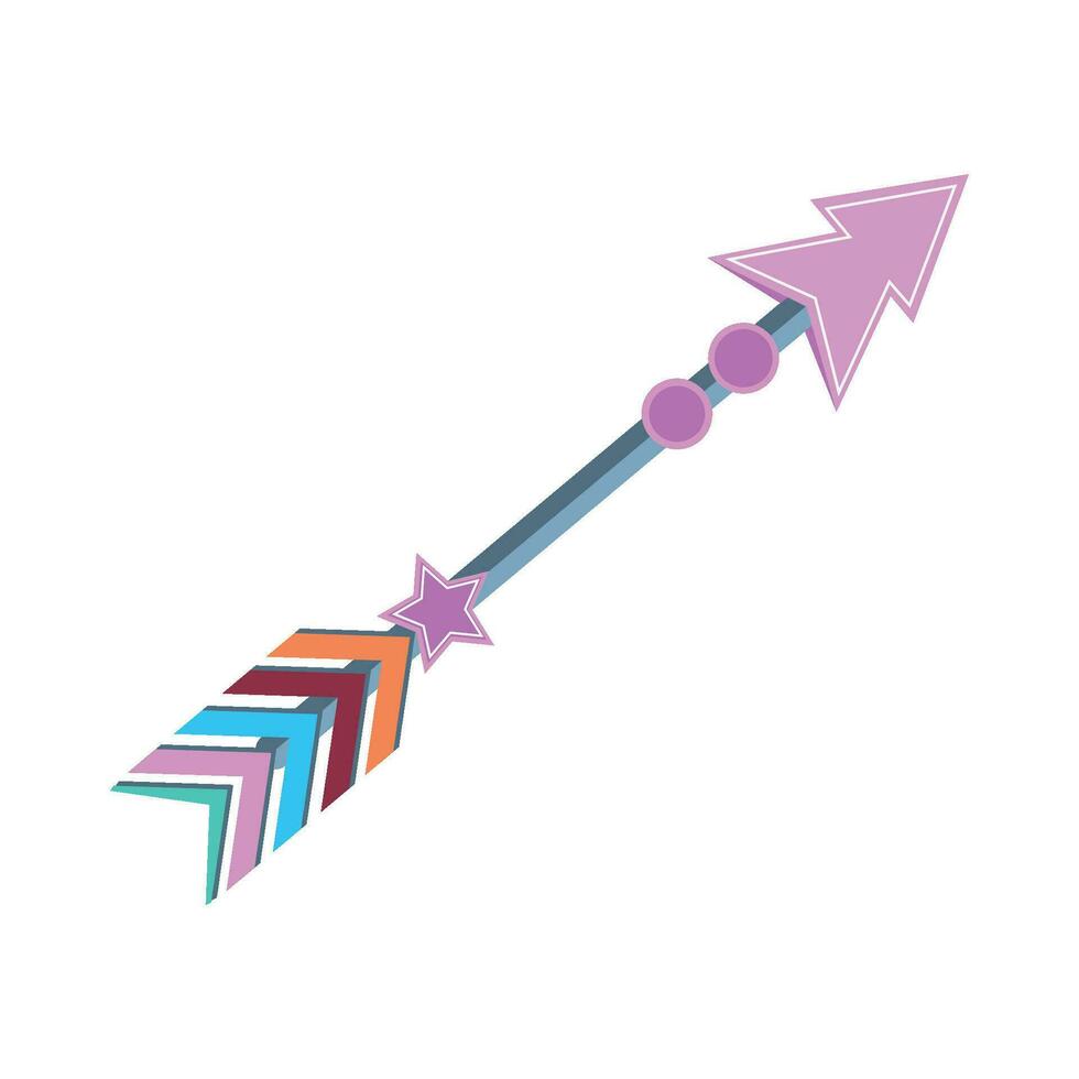 arrow to the right illustration vector