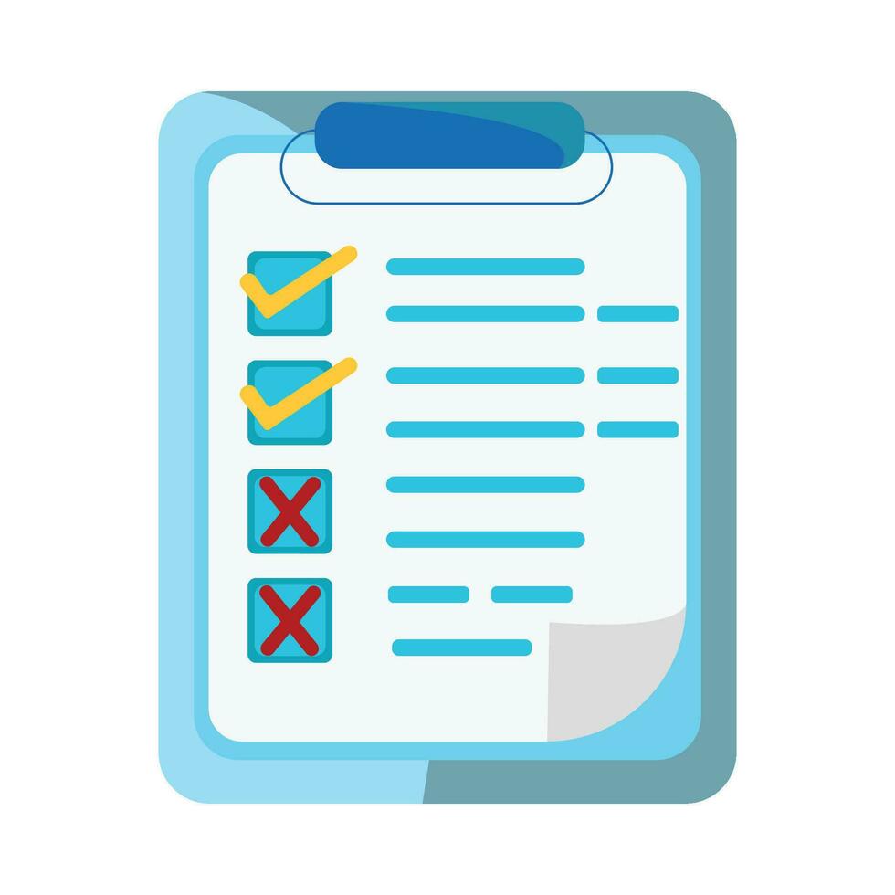 task list illustration vector