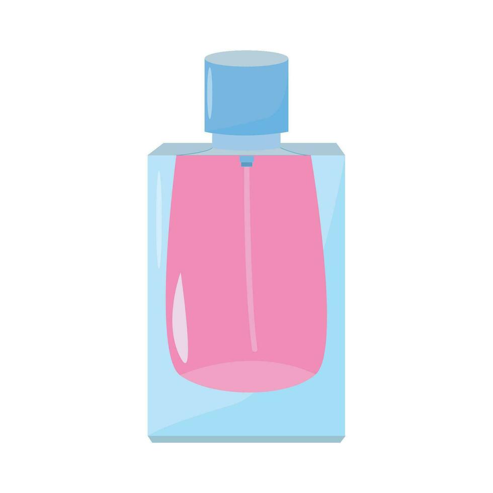 bottle parfume illustration vector