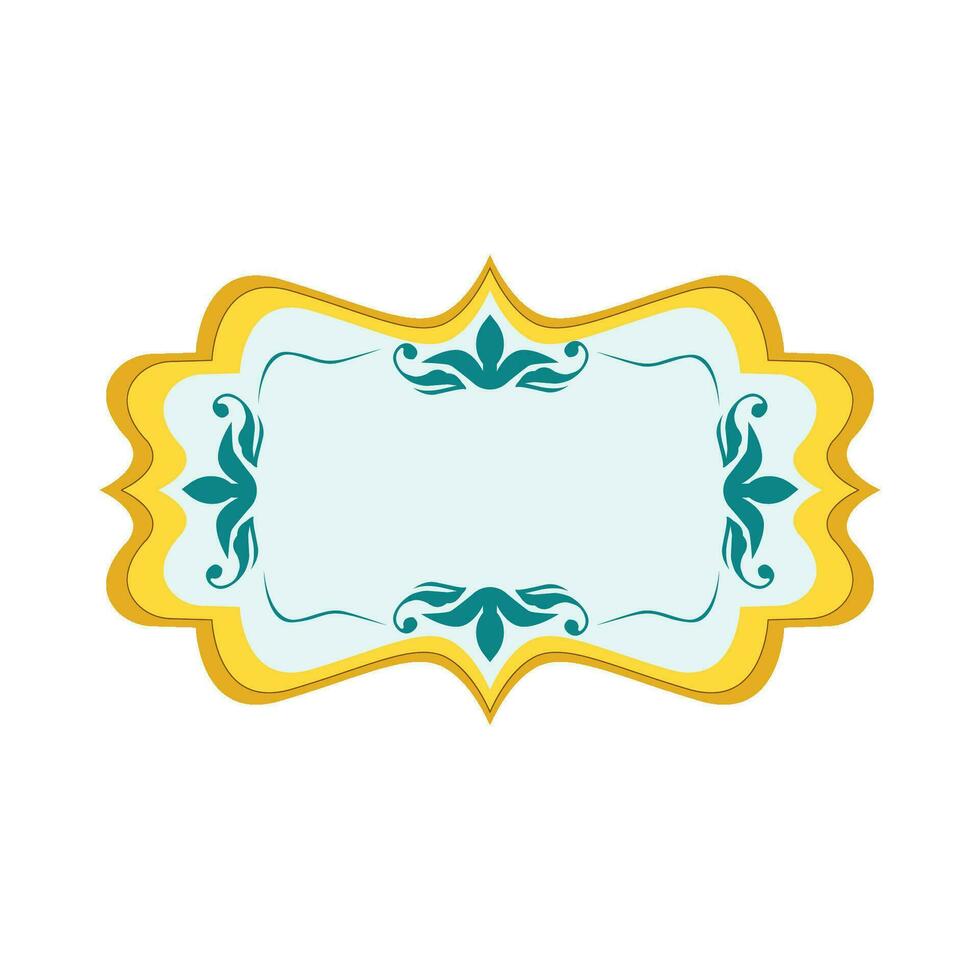 vintage frame illustration vector