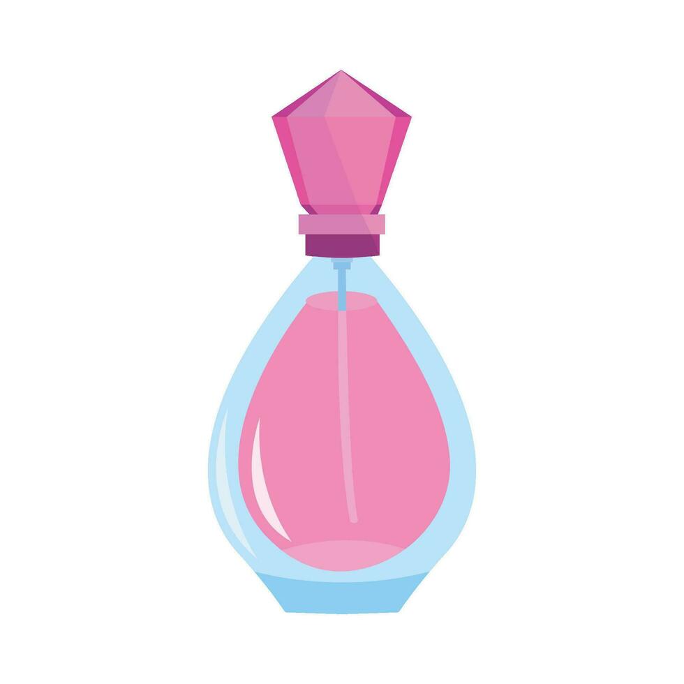 bottle parfume illustration vector