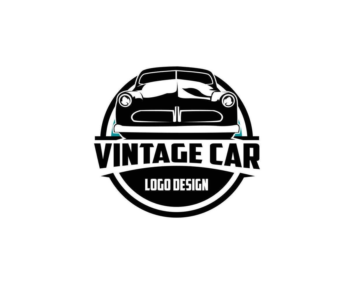 vintage 1932 Ford Caupe car. Isolated on white background seen from the front. best for logos, badges, emblems and icons vector