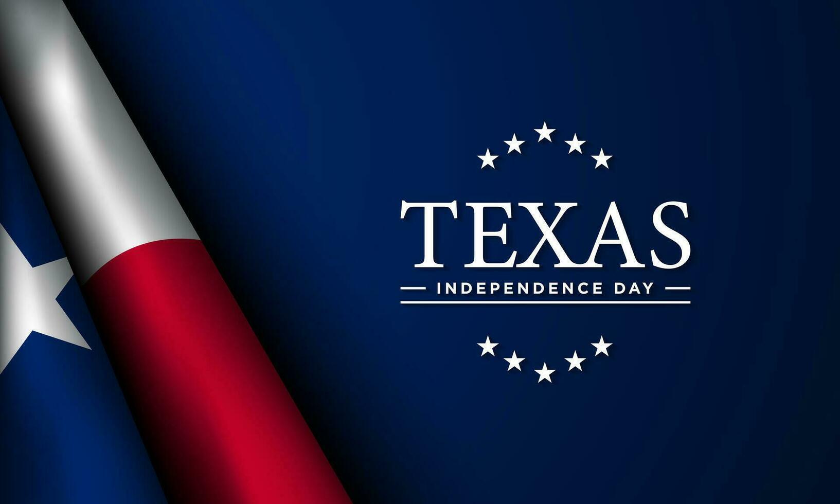 Texas Independence Day Background Design. vector