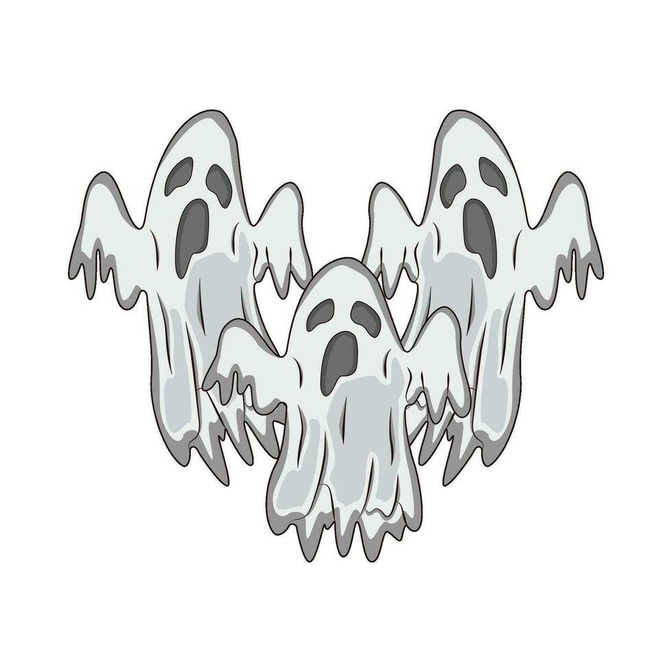 illustration of ghost vector