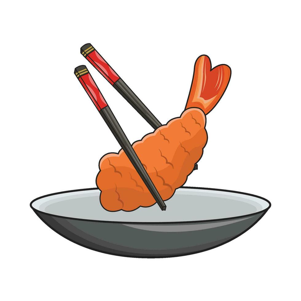 illustration of tempura vector