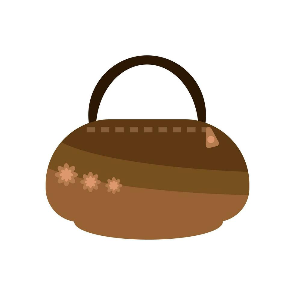 bolso icono. vector Moda ilustración