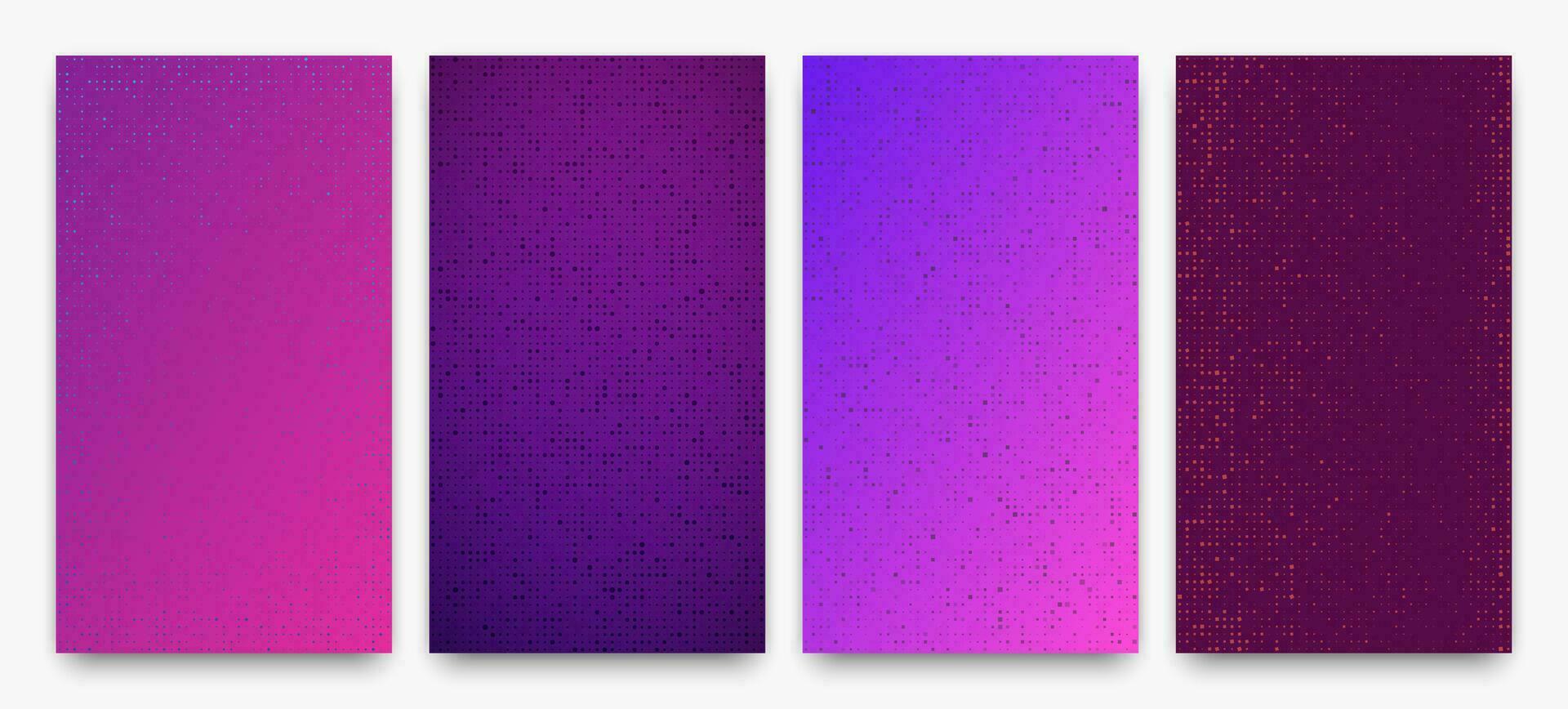 Abstract gradient geometric background of squares vector