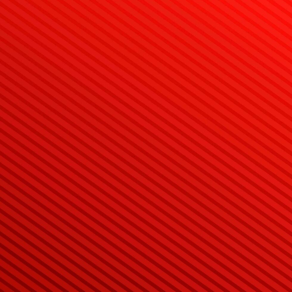 Red abstract simple gradient stripe pattern background design vector
