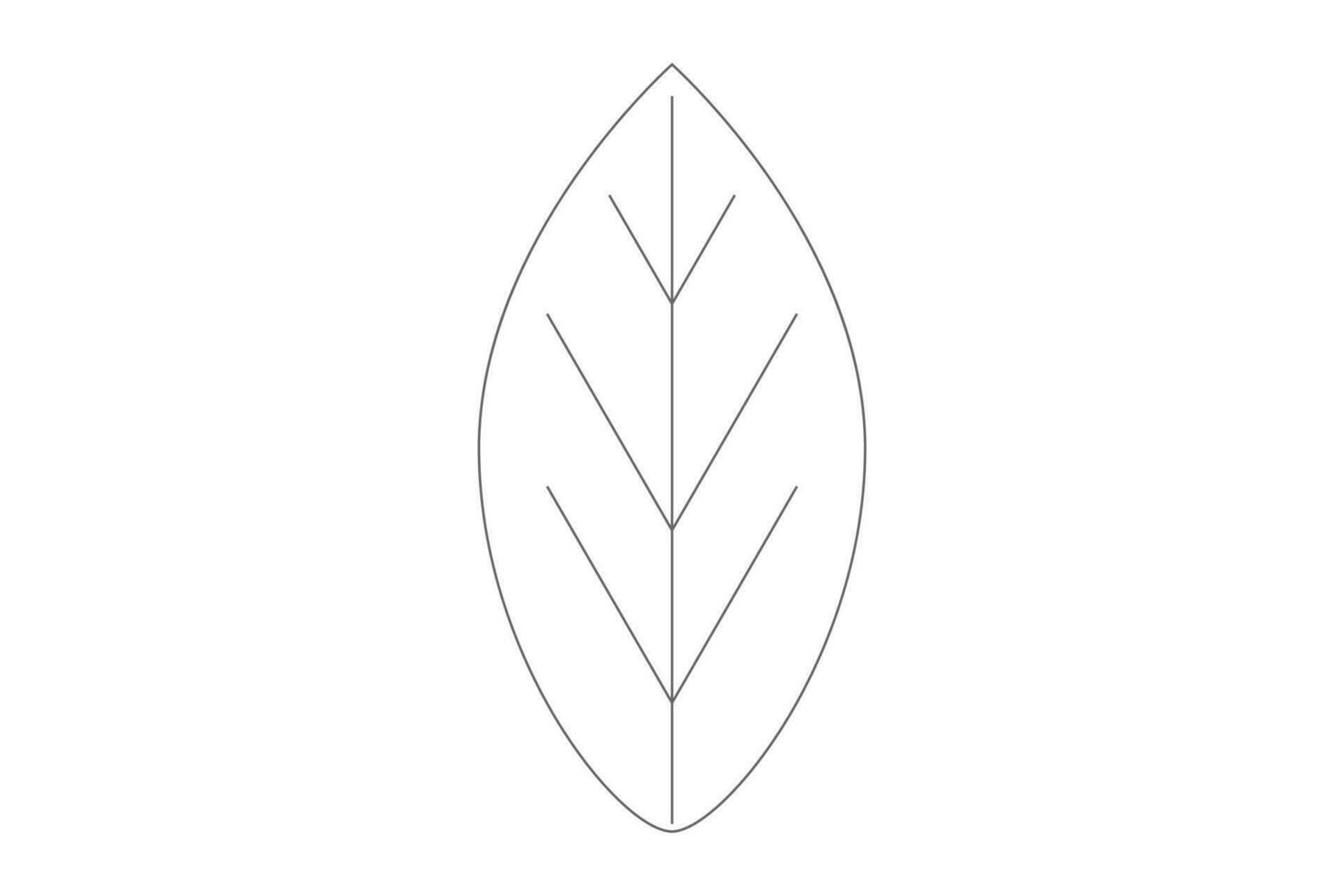 Leaf flat icon. Eco green leaves. Elements for eco and bio logos design. Vector illustration.