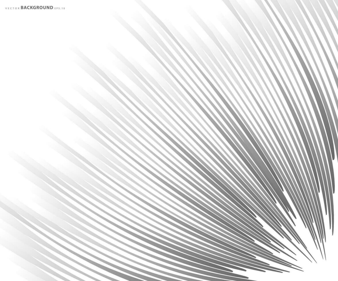 Patrón de líneas y ondas blancas grises abstractas para sus ideas, textura de fondo de plantilla vector