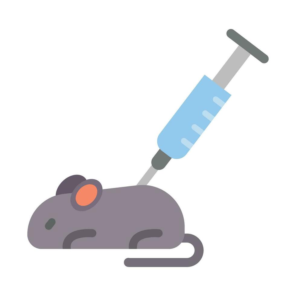 Animal Testing Vector Flat Icon For Personal And Commercial Use.
