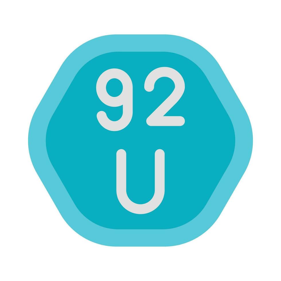 Uranium Vector Flat Icon For Personal And Commercial Use.