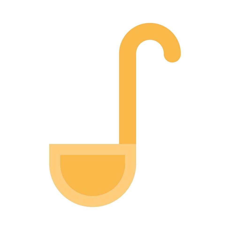 Ladle Vector Flat Icon For Personal And Commercial Use.