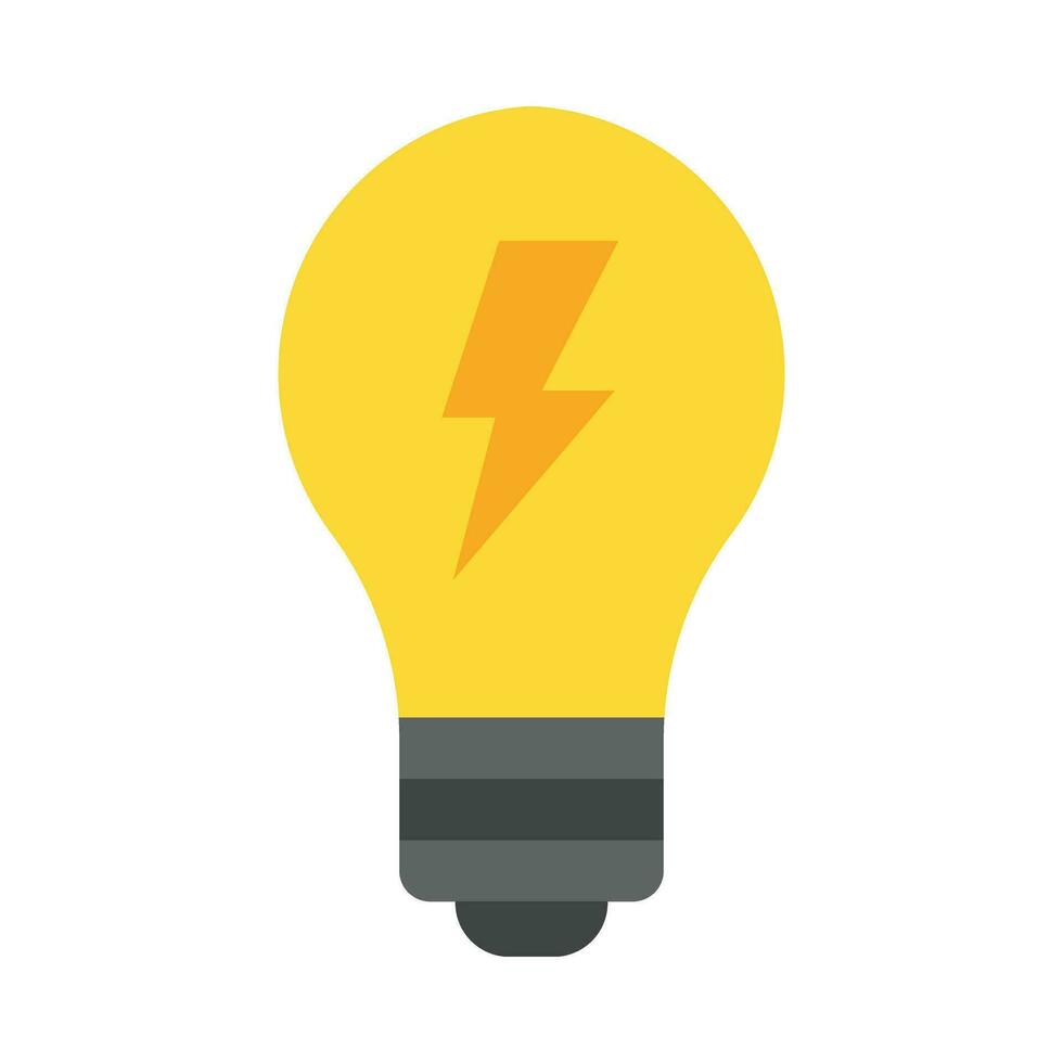 Energy Efficiency Vector Flat Icon For Personal And Commercial Use.