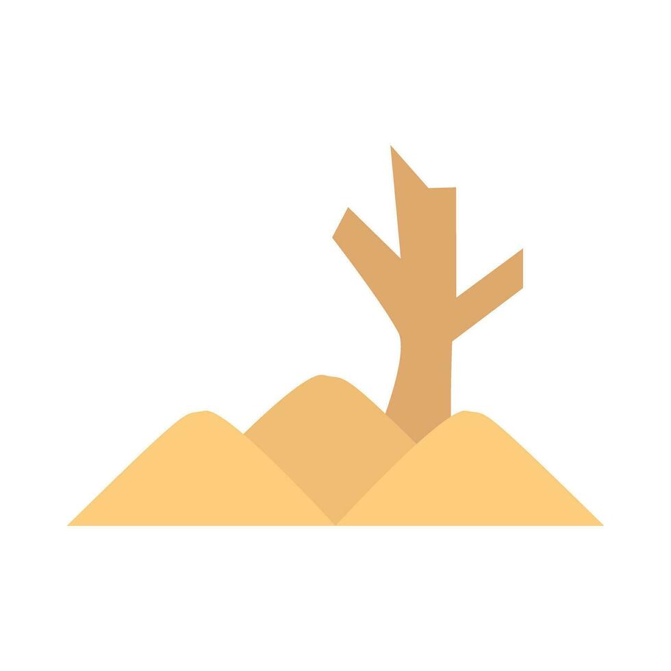 Desert Vector Flat Icon For Personal And Commercial Use.