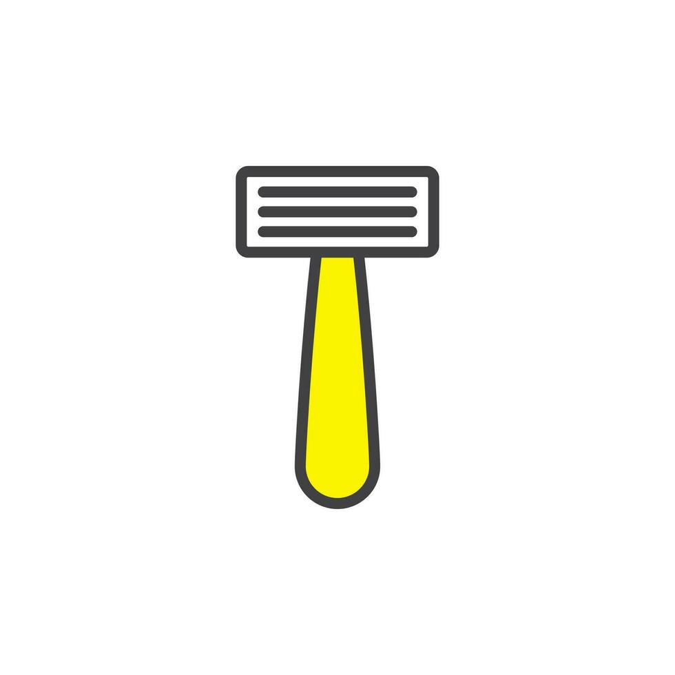 razor icon. sign for mobile concept and web design. outline vector icon. symbol, logo illustration. vector graphics.