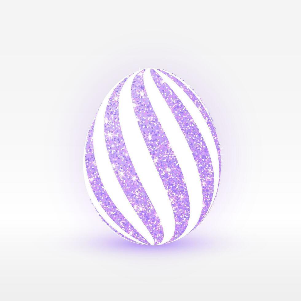 Set of Easter Eggs. Royal Egg. Vector illustration