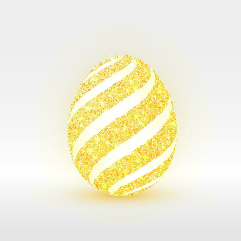 Set of Easter Eggs. Royal Egg. Vector illustration.