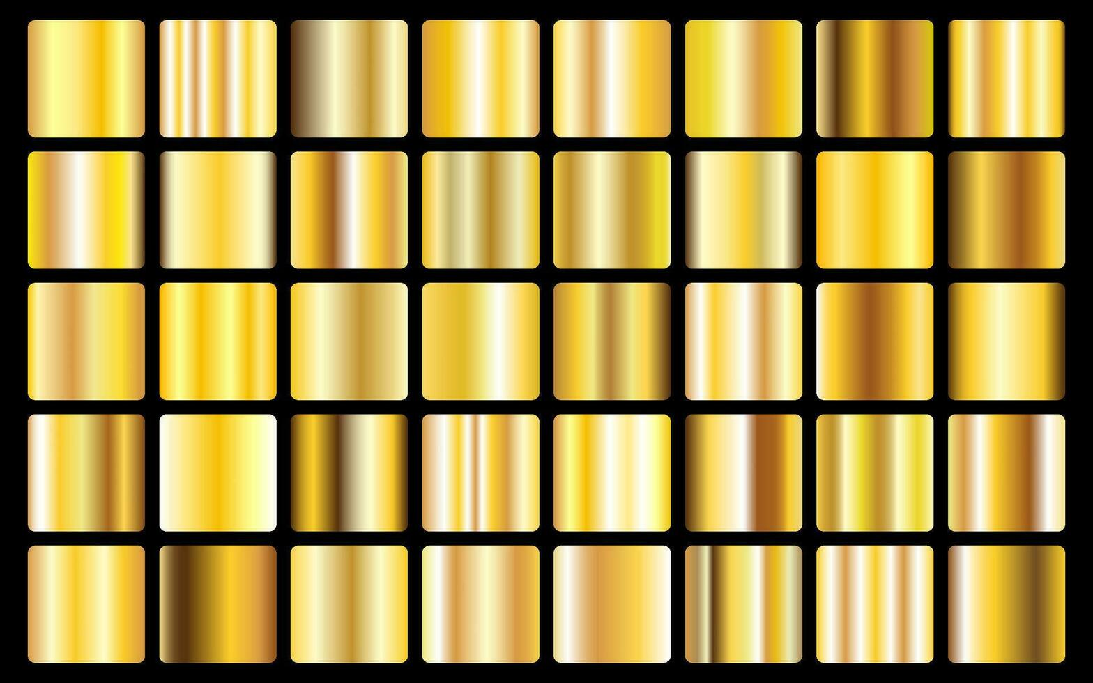 Gold background texture vector icon seamless pattern. Light, realistic, elegant, shiny, metallic and golden gradient illustration. Mesh vector. Design for frame, ribbon, coin, abstract.