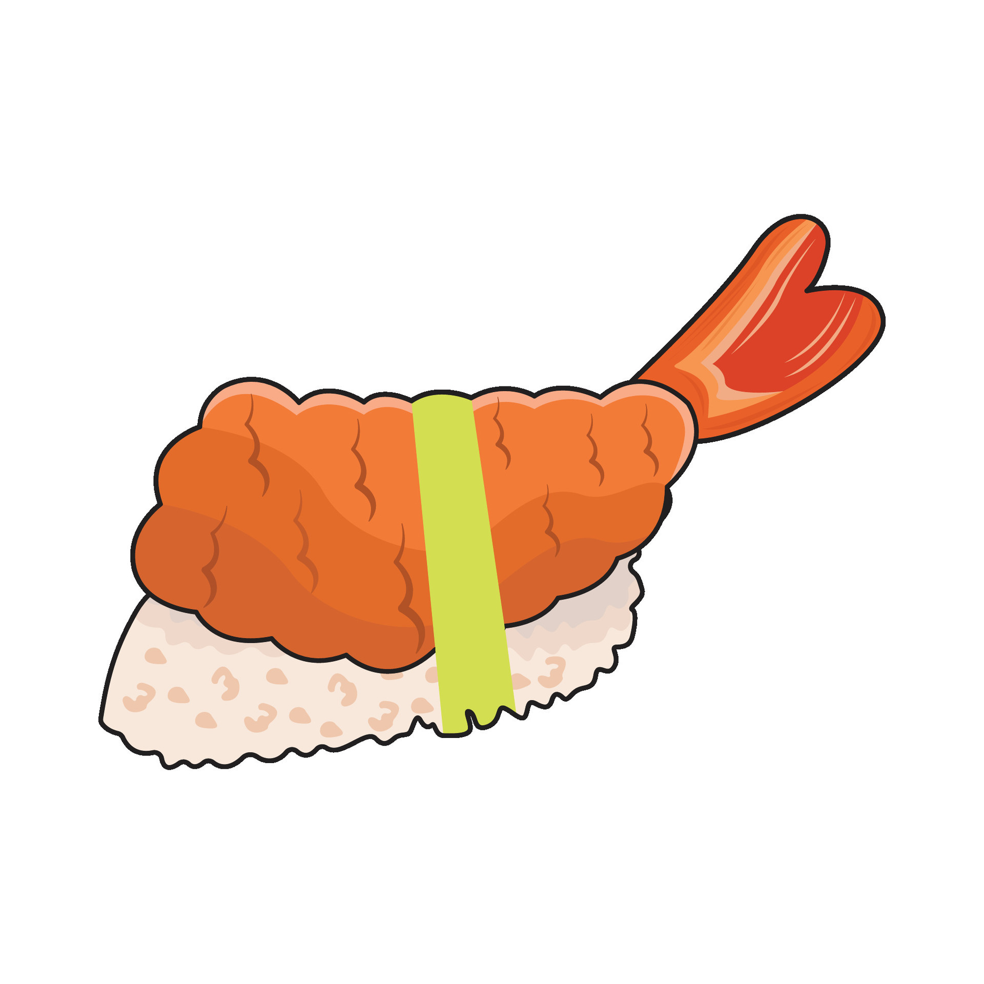illustration of tempura 35949820 Vector Art at Vecteezy