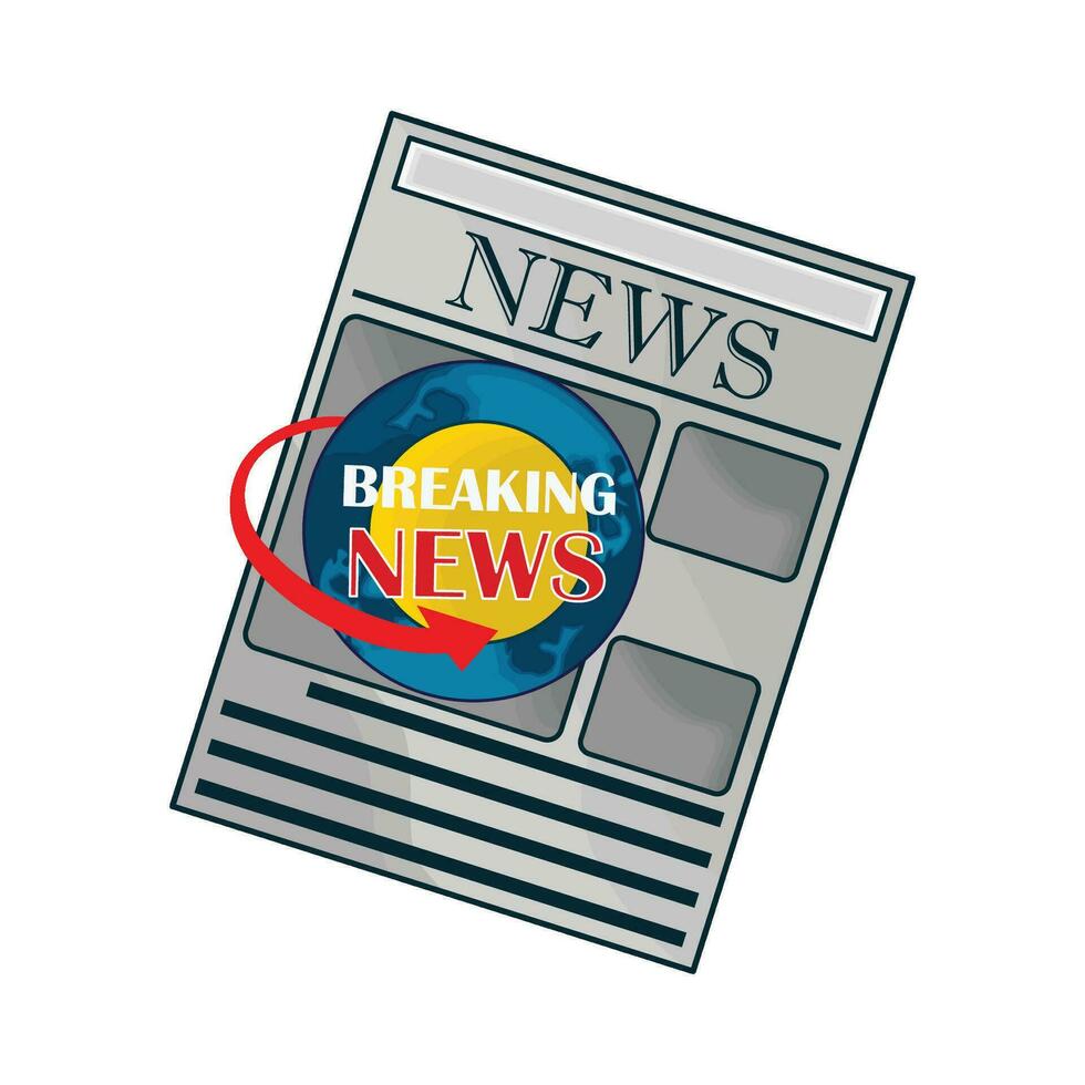 illustration of news vector