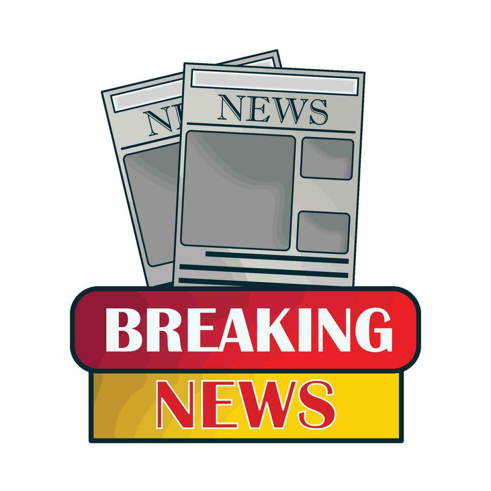 illustration of news vector