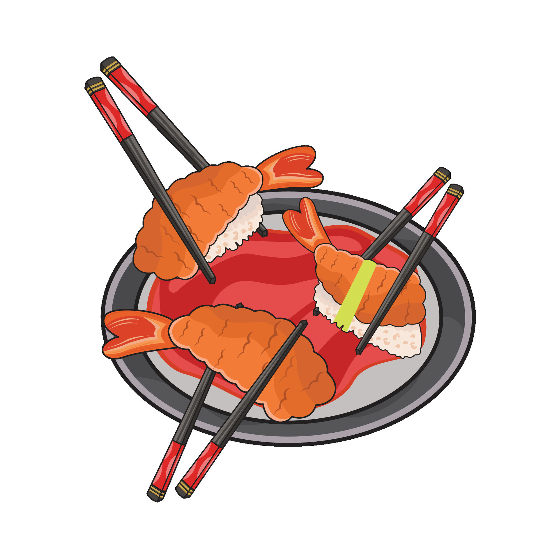 illustration of tempura 35949829 Vector Art at Vecteezy