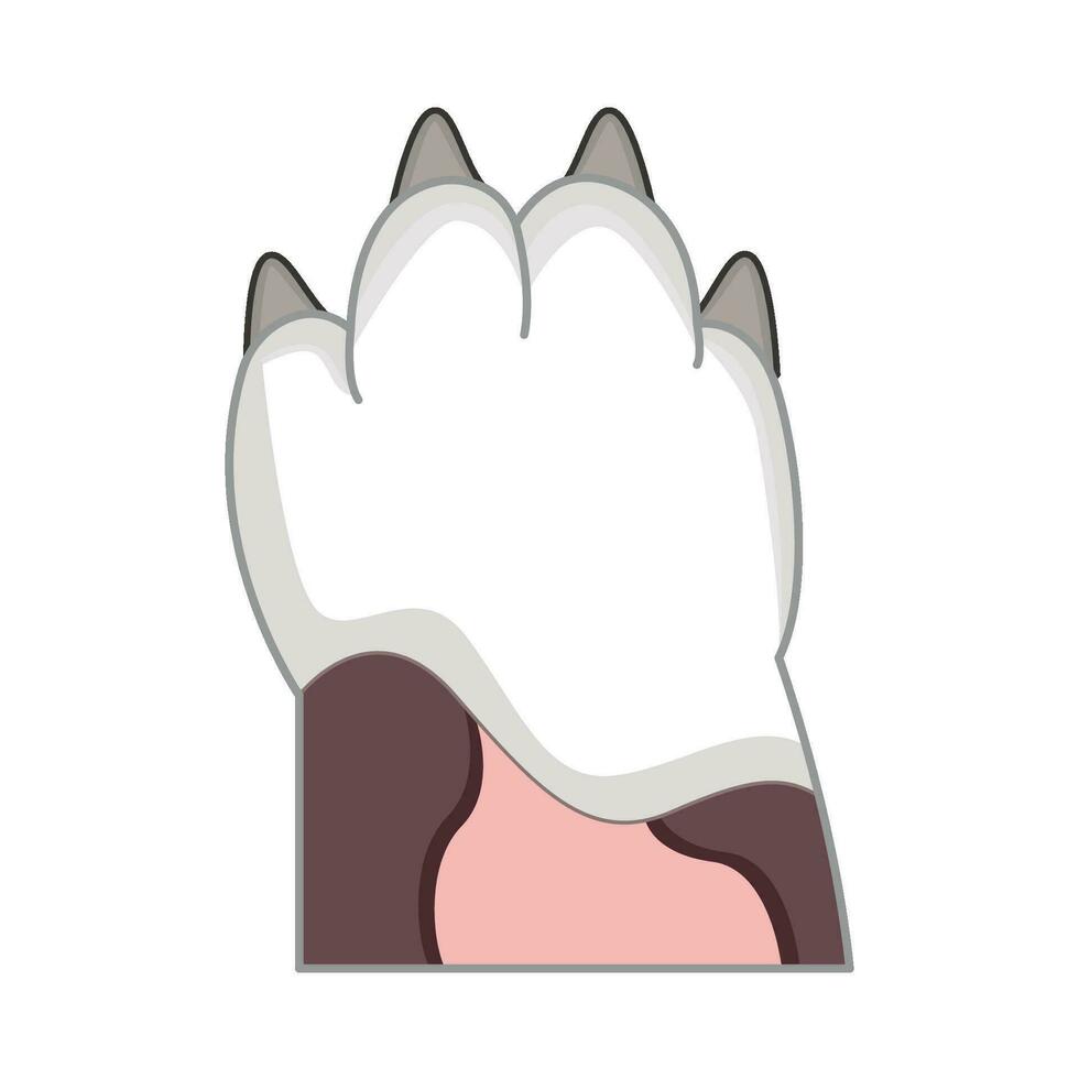 illustration of paw vector