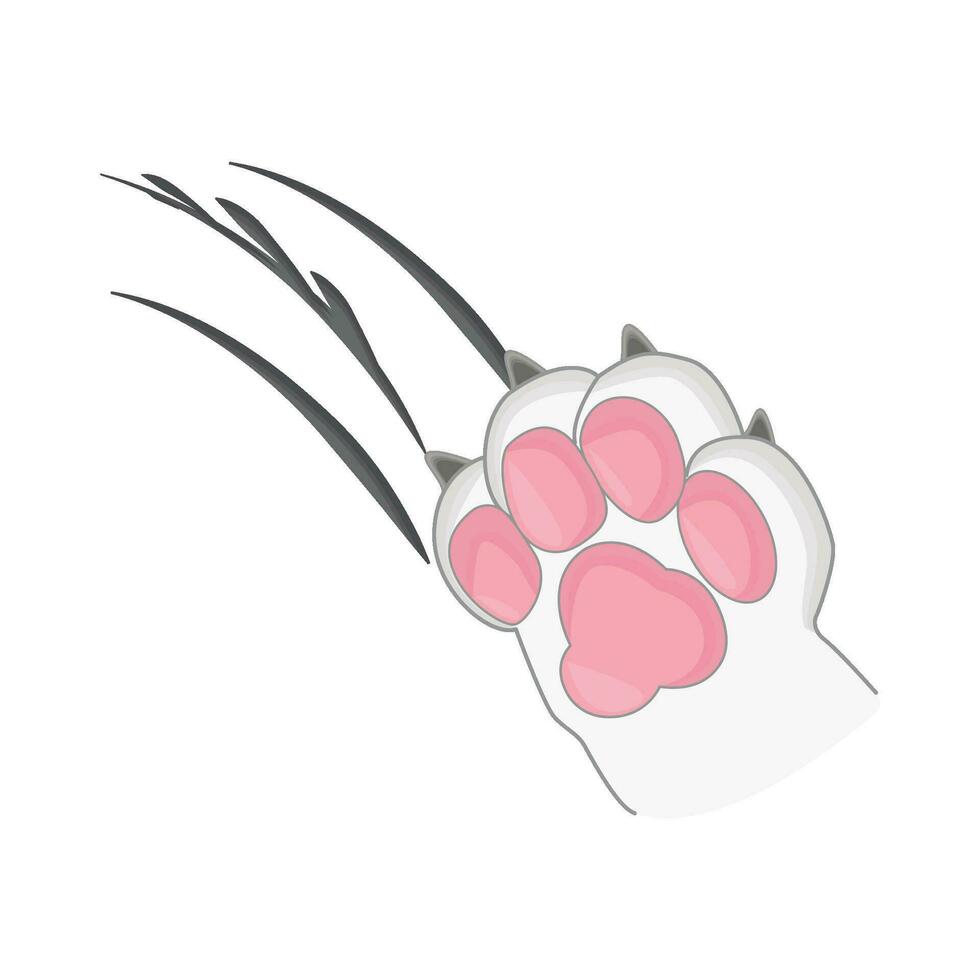 illustration of paw vector