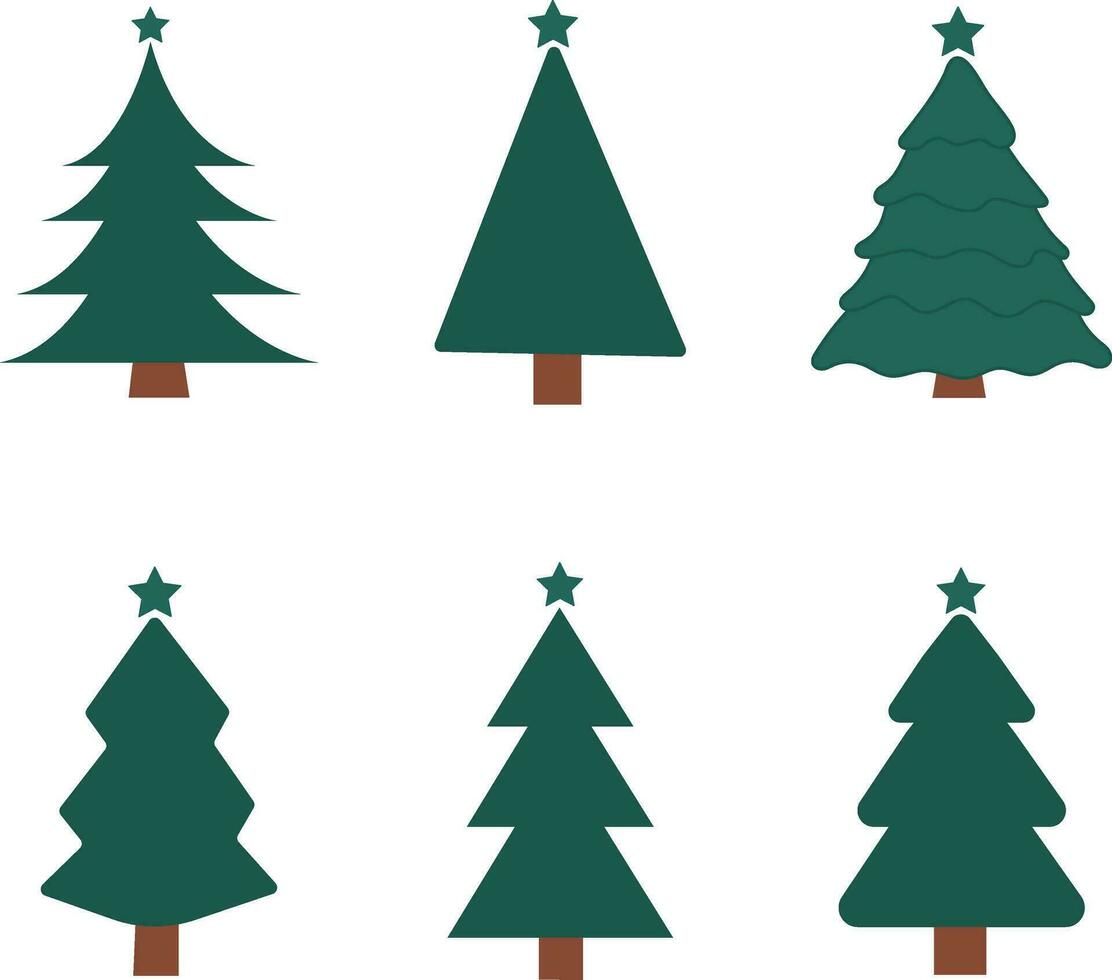 Christmas tree vector