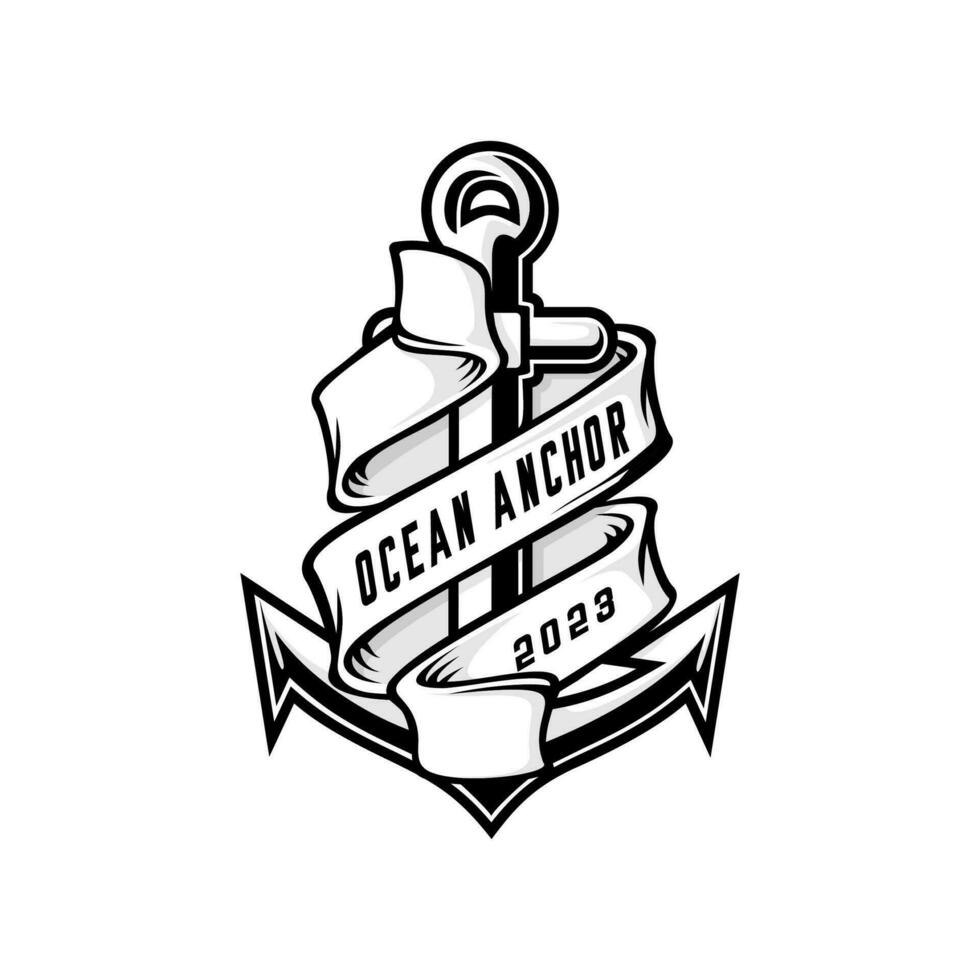 ANCHOR OCEAN VECTOR