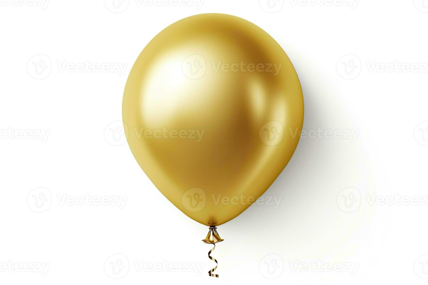 AI generated Birthday balloon flying for party and celebrations. AI Generated photo