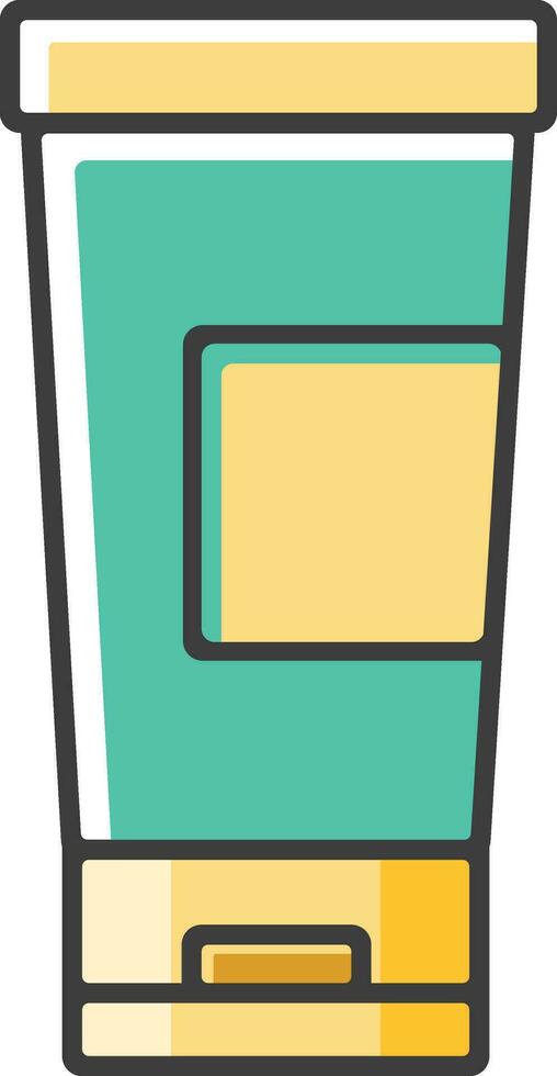 facial cleanser  illustration design, art and creativity vector