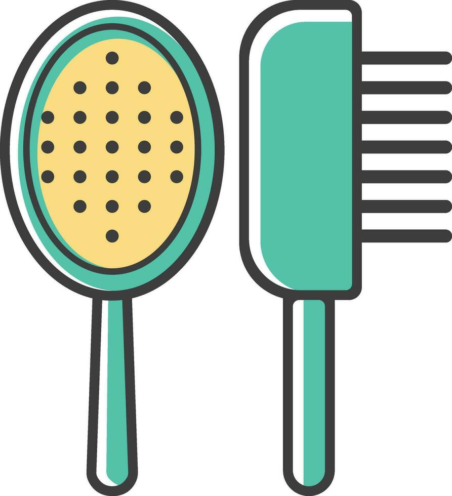 comb illustration design, art and creativity vector