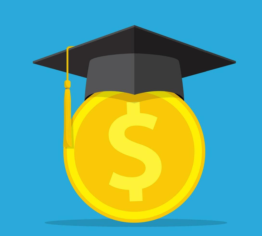 investment in education concept vector