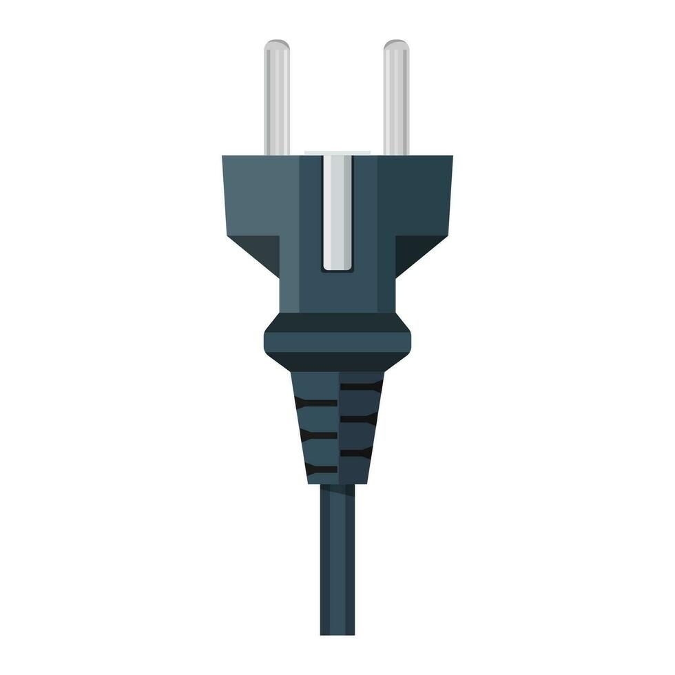 Vector illustration of electric plug