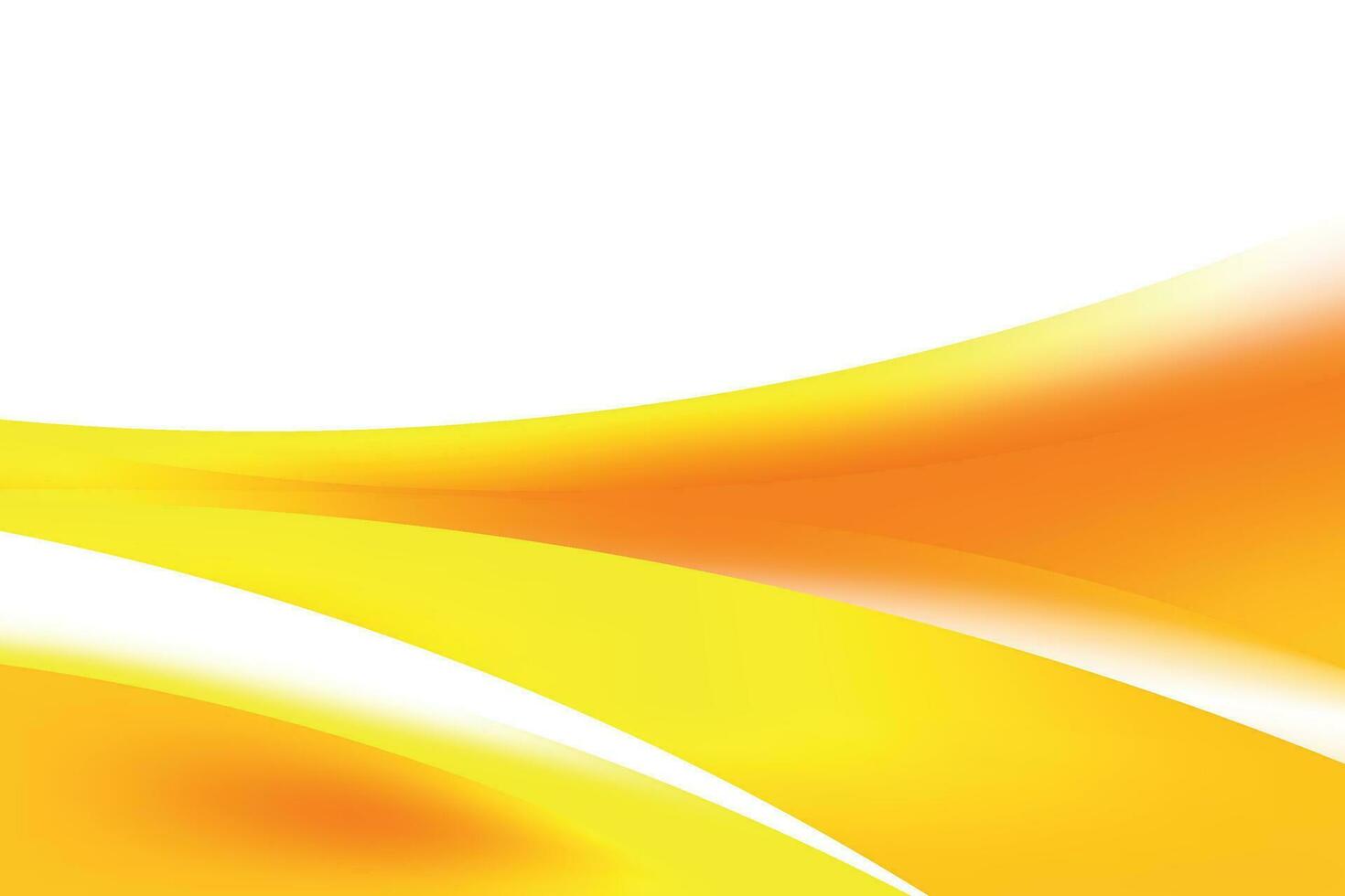Abstract Yellow White Background vector