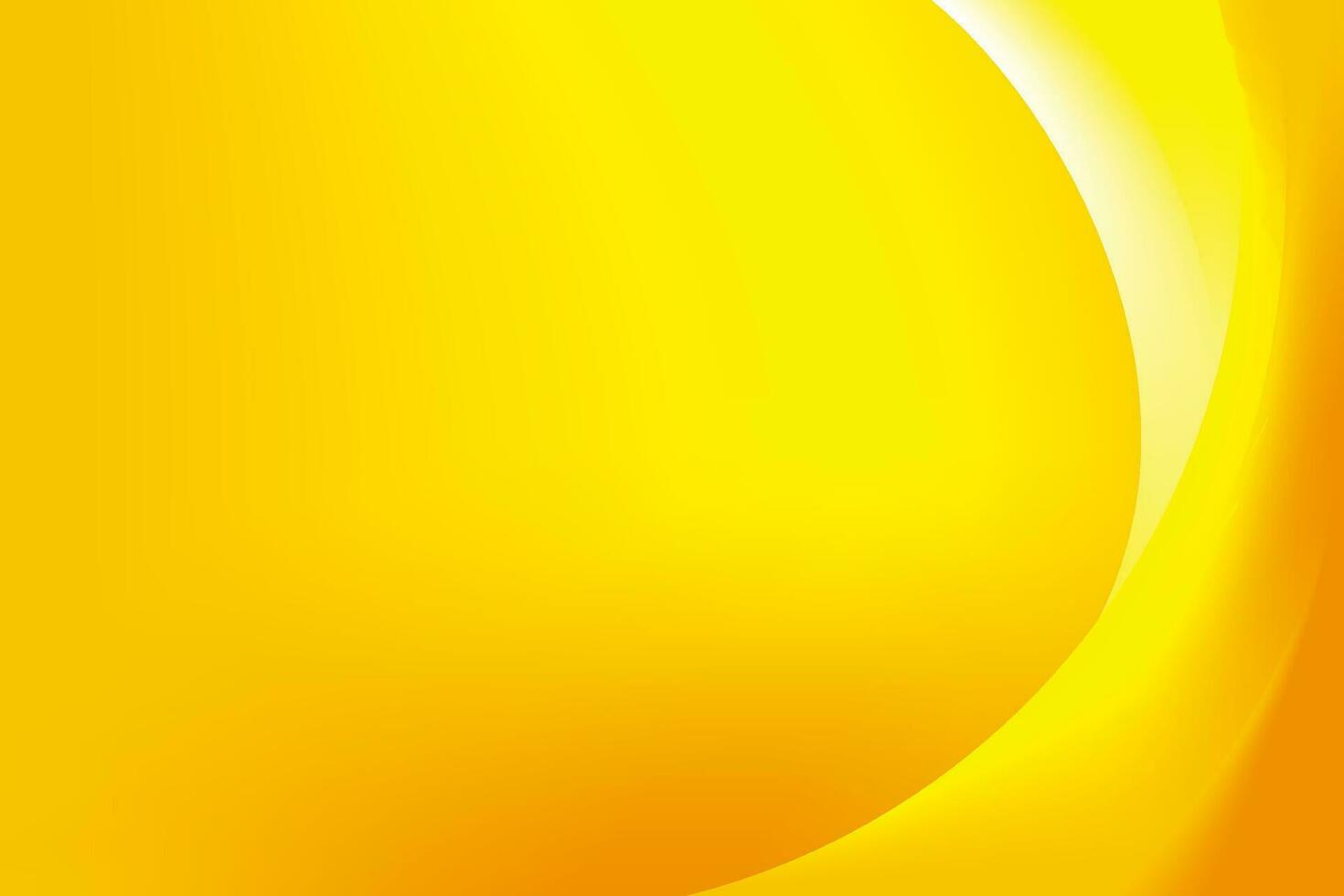 Abstract Smooth Fresh Orange Curvy Background vector