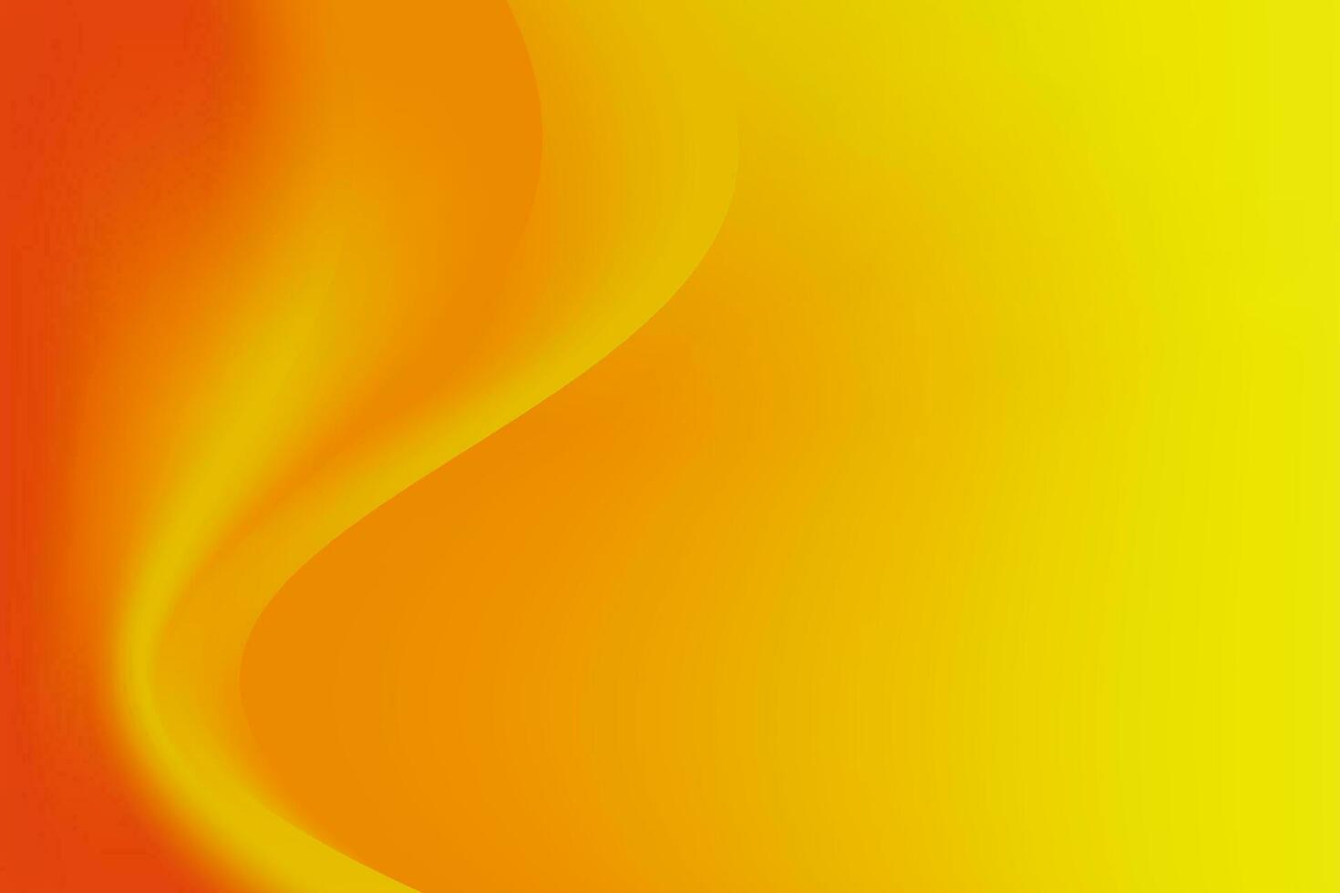 Orange Yellow Wavy Background vector