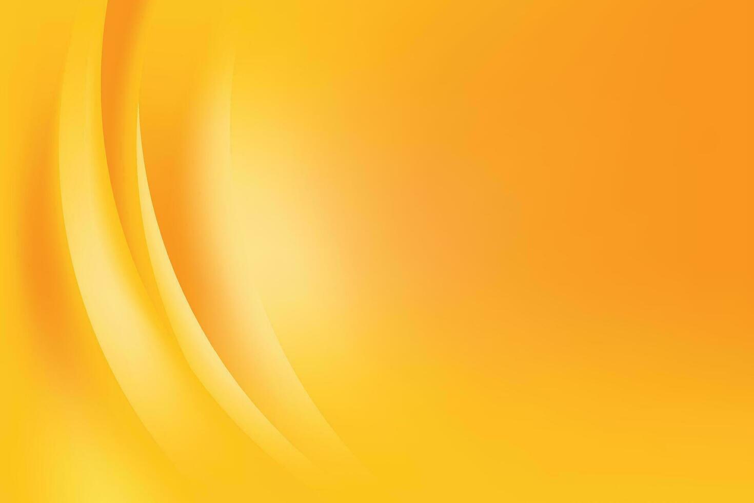 Abstract Smooth Orange Background vector