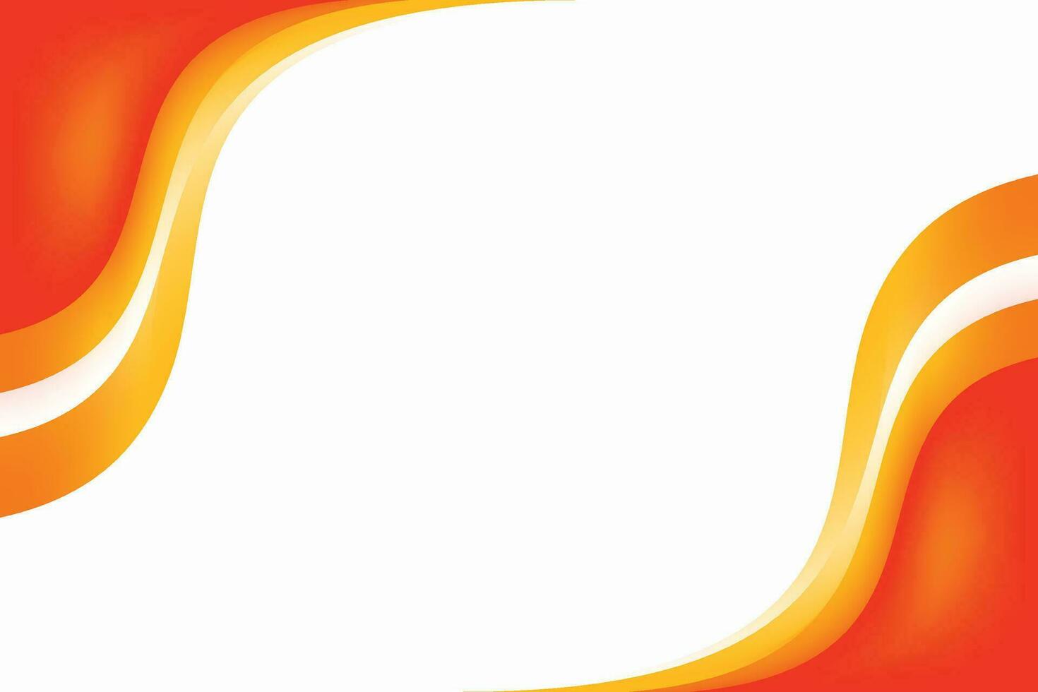 Orange Yellow Wavy Corner Background 35952447 Vector Art at Vecteezy